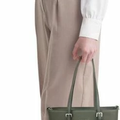 Begroting 🎉 Korting ⭐ Merkloos Saffiano Handtas Flora & Co Donker Grijs Klein ⌛ 🥰 -Tassen-dames Verkoop 252x840