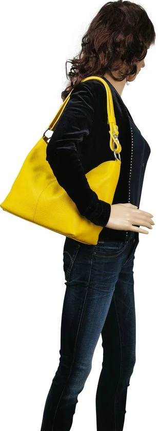 Groothandel βοΈ Kopen β AmbraModa Dames Lederen Handtas Schoudertas Crossbodytas Hobo Tas GL005 Geel π π 6 Groothandel βοΈ Kopen β AmbraModa Dames Lederen Handtas Schoudertas Crossbodytas Hobo Tas GL005 Geel π π - Afbeelding 6