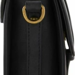 Beste Verkoop 💯 Top 10 💯 Violet Hamden Essential Bag Dames Crossbody Tas Leer - Zwart 🔔 😍 -Tassen-dames Verkoop 322x840 1