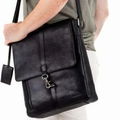 Beste deal ❤️ Beste recensies van 🤩 Burkely Antique Avery Unisex Crossover Messenger M - Zwart 🤩 ⭐ -Tassen-dames Verkoop 329x840