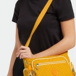 Hete verkoop 🤩 Hete verkoop 🥰 Kipling GABBIE S Dames Crossbodytas - Soft Dot Yellow 🎉 😀 -Tassen-dames Verkoop 338x840