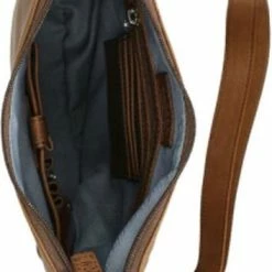 Promo 🎉 Hete verkoop ⭐ Saccoo Kleine Schoudertas / Crossbody Tas Dames - Leer - Caracas - Cognac 🛒 👍 -Tassen-dames Verkoop 353x840