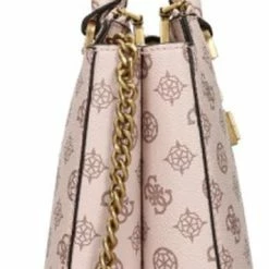 Hete verkoop 😀 Promo 🔥 Guess Medium Schoudertas / Crossbody Tas Dames - Centre Stage - Wit 😀 😀 -Tassen-dames Verkoop 356x840