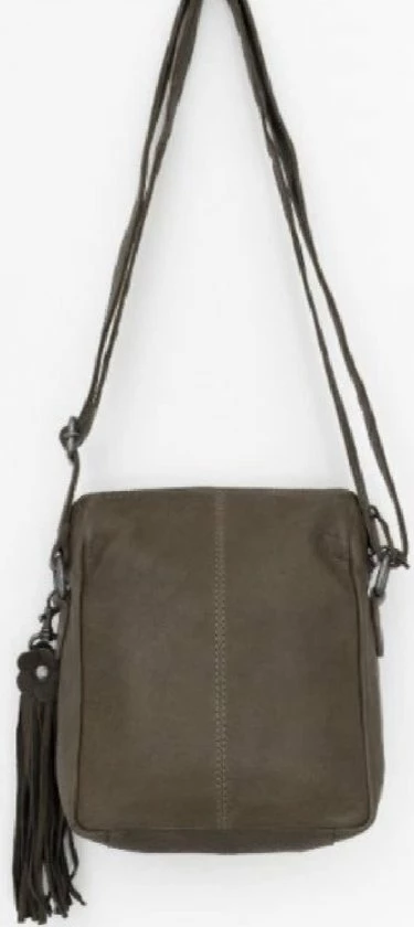 Promo π₯° Promo β€οΈ Klein Leren Schoudertasje, Olive/ Groen Bag2Bag Blanes π π₯° 3 Promo π₯° Promo β€οΈ Klein Leren Schoudertasje, Olive/ Groen Bag2Bag Blanes π π₯° - Afbeelding 3