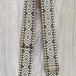 Begroting 🔔 Coupon 😍 SWAN - Tassenriem - Bag Straps - Tassenband - Schouderband - Verstelbaar - Olijfgroen - Zilveren Gesp - 40 Mm 👏 🔥