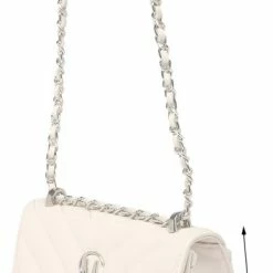 Nieuw 😍 Coupon 🌟 Steve Madden Schoudertas Bamara Crème-One-Size 🌟 🔥