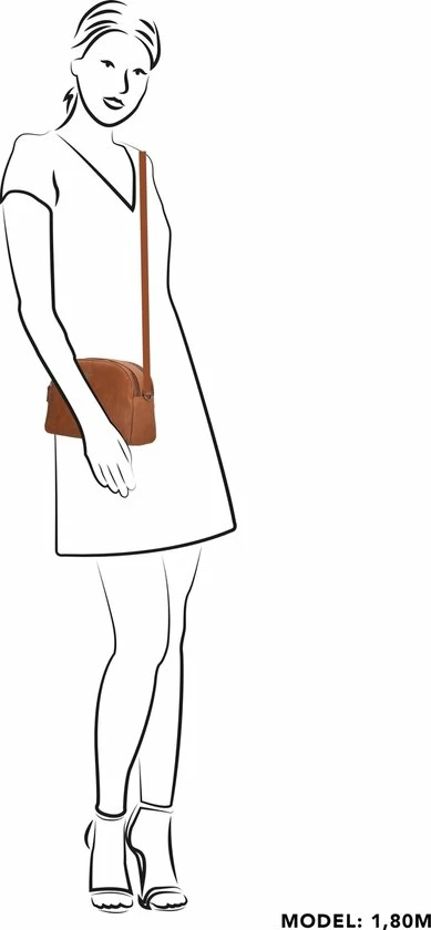 Beste Verkoop โ๏ธ Uitgang โ๏ธ Charm London Barnet Schoudertas - Cognac ๐ฏ โ๏ธ 6 Beste Verkoop โ๏ธ Uitgang โ๏ธ Charm London Barnet Schoudertas - Cognac ๐ฏ โ๏ธ - Afbeelding 6