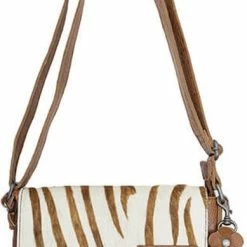 Gloednieuw 😀 Goedkoopste ✔️ Bag2Bag Schoudertasje Jaca Zebra Cognac 🎁 👍