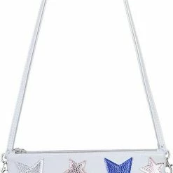 Aanbiedingen 😍 Uitgang ⌛ Yehwang Een Kleine Tas Versierd Met Mooie Gekleurde Sterren, Maar Binnenin Met Veel Ruimte En Een Apart Ruim Ritsvak. Deze Tas Is Gemaakt Van Soepel Kunstleer En De Binnenkant Is Gevoerd. Voor Uzelf Of Bestel Een Kado 👍 🎁