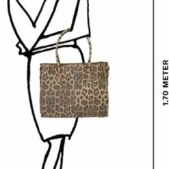 Begroting ⭐ Goedkoopste 💯 Zebra Trends Natural Bag Leo Camel ✨ 😍 -Tassen-dames Verkoop 414x840