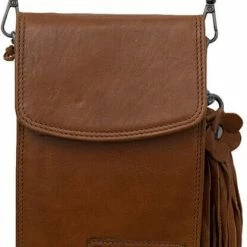 Beste Pirce 🎉 Hete verkoop 🧨 Bag2Bag Schoudertas / Heuptas / Portemonnee Yuka Porto Cognac 🔔 🎉