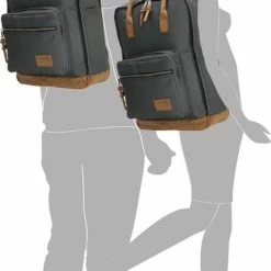 Uitgang ✔️ Aanbiedingen 😀 Enrico Benetti Santiago 46180 Laptoprugzak Met 17" Laptopvak - Grijs 😉 🤩 -Tassen-dames Verkoop 417x840 1