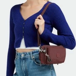 Beste recensies van 🤩 Groothandel 🧨 Kipling ABANU MULTI Dames Tas - Mahogany 👏 🎉 -Tassen-dames Verkoop 417x840