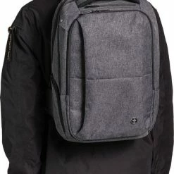 Coupon 🛒 Coupon 🎉 Swissdigital Insignia 17 Inch Laptoptas - Charcoal Grey 💯 🔥 -Tassen-dames Verkoop 421x840 2