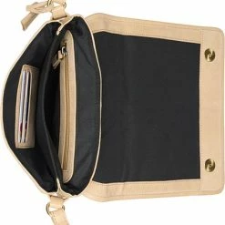 Beste deal 😉 Goedkoop 🥰 Burkely Even Elin Dames Double Pocket Flap - Beige ⌛ 🔔 -Tassen-dames Verkoop 428x840 1