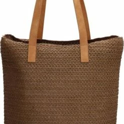 Goedkoopste ⭐ Korting ✔️ PE Florence PE-Florence Natural Life Strandtas - Bruin 🎁 😉