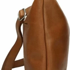 Promo 🎉 Hete verkoop ⭐ Saccoo Kleine Schoudertas / Crossbody Tas Dames - Leer - Caracas - Cognac 🛒 👍 -Tassen-dames Verkoop 454x840 1