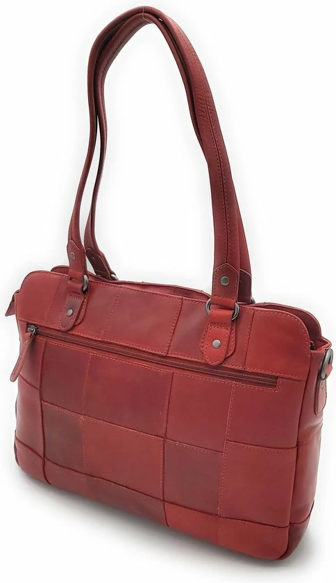 Nieuw โ Top 10 ๐ฅฐ Hillburry Hill Burry – VB100111 -3197 - Echt Lederen - Dames - Checkered ๐ ๐ Handbag - Stevig - Chique - Uitstraling - Vintage Leder- Rood ๐ ๐ 2 Nieuw โ Top 10 ๐ฅฐ Hillburry Hill Burry – VB100111 -3197 - Echt Lederen - Dames - Checkered ๐ ๐ Handbag - Stevig - Chique - Uitstraling - Vintage Leder- Rood ๐ ๐ - Afbeelding 2