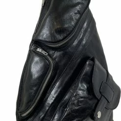 Uitgang 💯 Begroting 🔔 SEDNA Slingbag Met 3 Voorvakken En YKK Ritsen. GROOT MODEL, 100% Leer. BLACK FRIDAY AANBIEDING 😍 ✔️ -Tassen-dames Verkoop 487x840 1