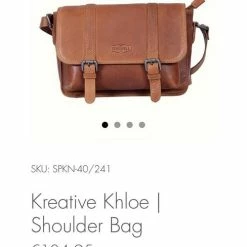 Gloednieuw 🥰 Begroting ❤️ Sparwell Tas - Lederen Schoudertas - Compact Maar Veel Plek - Cognac / Bruin (Dames Tas) 😉 ⭐ -Tassen-dames Verkoop 488x840 3