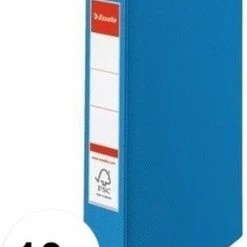 Beste Verkoop ⌛ Goedkoop 🤩 Esselte 10x Ringband Mappen/ordners 2 Gaats A4 Blauw - Documenten/papieren Opbergen/bewaren - Kantoorartikelen 🤩 👍