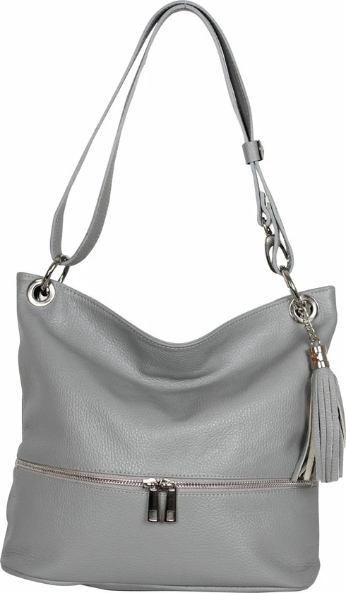 Nieuw π Goedkoop π AmbraModa GLX37 - Italiaanse Handtas, Schoudertas, Gemaakt Van Echt Leer Grijs β€οΈ β 1 Nieuw π Goedkoop π AmbraModa GLX37 - Italiaanse Handtas, Schoudertas, Gemaakt Van Echt Leer Grijs β€οΈ β