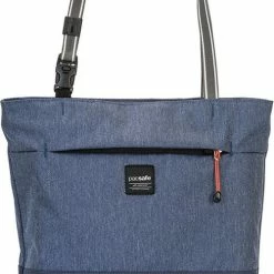 Uitgang ✔️ Beste recensies van ✔️ Pacsafe Slingsafe LX200-Anti Diefstal Handtas-14 L-Denim 👏 😉