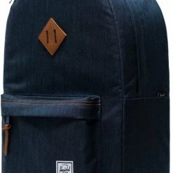 Groothandel ⌛ Korting 💯 Herschel Heritage - Indigo Denim / Rugzak - Schooltas - Laptoptas / 15" Laptopvak - 21.5L Opbergruimte / Met Levenslange Fabrieksgarantie / Limited Lifetime Warranty / 👖 👖 Jeans 🌟 🥰 -Tassen-dames Verkoop 509x840 5