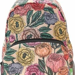 Hete verkoop 💯 Beste Pirce ⌛ Eco Chic - 🎒 🎒 Backpack - B11BG - Beige - Peonies* 💯 🎉