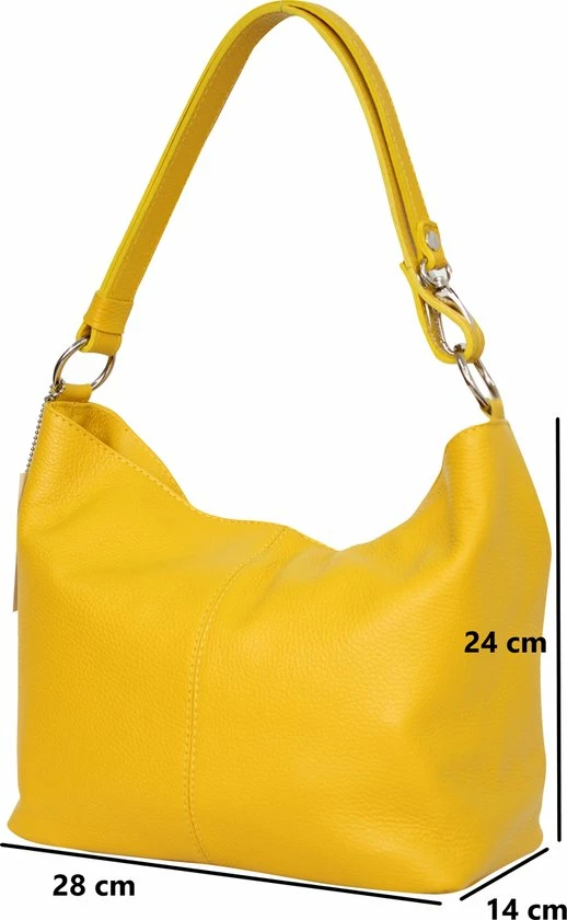 Groothandel βοΈ Kopen β AmbraModa Dames Lederen Handtas Schoudertas Crossbodytas Hobo Tas GL005 Geel π π 7 Groothandel βοΈ Kopen β AmbraModa Dames Lederen Handtas Schoudertas Crossbodytas Hobo Tas GL005 Geel π π - Afbeelding 7
