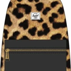 Groothandel 😍 Korting 🧨 Herschel Nova Mid-Volume Leopard Black / Vrouwelijke Rugzak Met Dubbele Handvaten; Met 18L Opbergruimte En Intern Opbervak / Met Levenslange Fabrieksgarantie / Limited Lifetime Warranty / Dierenprint 👏 🛒