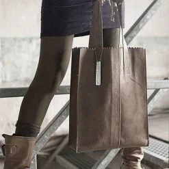 Beste Verkoop 👍 Top 10 😍 MYOMY Schoudertas Hunter Leer - Zwart 👏 🔔 -Tassen-dames Verkoop 523x840 7