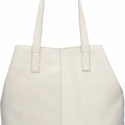 Beste Pirce 😉 Korting 🧨 Shabbies Amsterdam Shabbies Grote Schoudertas / Crossbody Tas Dames - Leer - Nubuck Leather - Beige 💯 ⌛ -Tassen-dames Verkoop 542x840 3