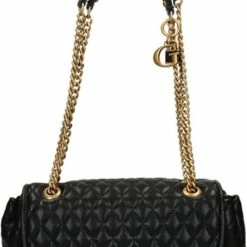 Korting 😍 Flash-uitverkoop 🎉 Guess Medium Schoudertas / Crossbody Tas Dames - Maila - Fantasieprint - Zwart 💯 ✨