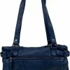 Coupon 🛒 Begroting ✨ DSTRCT Kleine Schoudertas / Crossbody Tas Dames - Leer - Harrington Road - Blauw 💯 ✔️