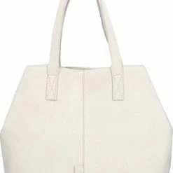 Beste Pirce 😉 Korting 🧨 Shabbies Amsterdam Shabbies Grote Schoudertas / Crossbody Tas Dames - Leer - Nubuck Leather - Beige 💯 ⌛ -Tassen-dames Verkoop 547x840 4