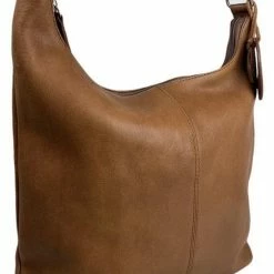 Promo 🎉 Hete verkoop ⭐ Saccoo Kleine Schoudertas / Crossbody Tas Dames - Leer - Caracas - Cognac 🛒 👍 -Tassen-dames Verkoop 549x840 3
