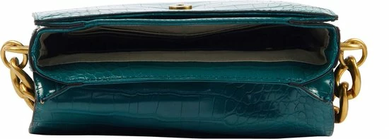 Groothandel π₯° Goedkoop βοΈ GUESS Crossbodytas Dames / Handtas - Fantasie - Leer - Retour Top Flap - Petrol π β€οΈ 4 Groothandel π₯° Goedkoop βοΈ GUESS Crossbodytas Dames / Handtas - Fantasie - Leer - Retour Top Flap - Petrol π β€οΈ - Afbeelding 4