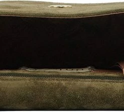 Goedkoop 🛒 Uitgang 👍 Unisa Crossbodytas Dames / Handtas - Suède - Zfatima - Olijfgroen 👏 👏 -Tassen-dames Verkoop 550x223