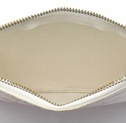 Promo 🎉 Promo 🛒 Dielay Tas Croco - Clutch - Kunstleer - 21x12 Cm - Wit 🤩 🔔 -Tassen-dames Verkoop 550x242 1