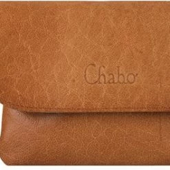 Goedkoop 🛒 Korting 🛒 Chabo Bags & More Chabo Bags - Little Bink - Crossover - Leer - Bruin ❤️ 😉