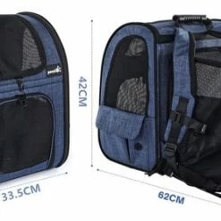 Beste Verkoop 🔔 Hete verkoop 🌟 A.K.A. Huisdierrugzak Opvouwbare Uitbreidbaar Hondendraagtas Rugzak Voor Katten En Kleine Honden Hondenrugzak Met Geventileerde Ontwerp Binnenste Veiligheidsriem - Puppy Draagtas Voor Kamperen Wande 🤩 🌟 -Tassen-dames Verkoop 550x278