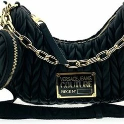 Promo 🤩 Flash-uitverkoop 💯 Versace 👖 👖 Jeans Couture 73VA4B01 Tas Zwart, ,ST 💯 😀