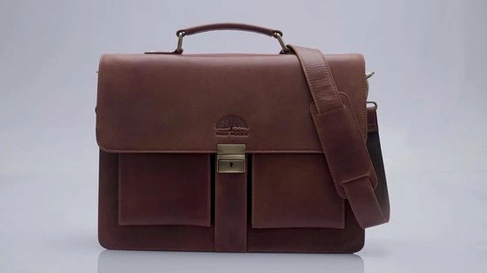 Groothandel π₯° Gloednieuw π Wild Woodss WILD WOODS Leren Briefcase Aktetas Met 15,6 Inch Laptopvak – Business Laptoptas – Buffelleer - Vintage Bruin π π 2 Groothandel π₯° Gloednieuw π Wild Woodss WILD WOODS Leren Briefcase Aktetas Met 15,6 Inch Laptopvak – Business Laptoptas – Buffelleer - Vintage Bruin π π - Afbeelding 2