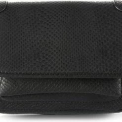 Aanbiedingen ✨ Top 10 ❤️ PERLAYN Schoudertas Serpy Zwart 👏 ✨