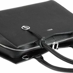 Top 10 👏 Promo ⌛ Socha Businessbag Straight Line 14-15.6 Black ✔️ 🔥 -Tassen-dames Verkoop 550x318 2