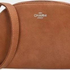 Beste Verkoop ✔️ Uitgang ✔️ Charm London Barnet Schoudertas - Cognac 💯 ✔️