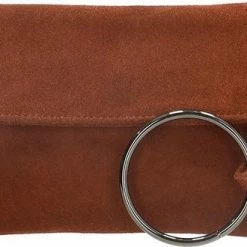 Gloednieuw 🤩 Beste Pirce 👍 Charm London Charm Leather Elise Clutch Bruin ⭐ 🧨 -Tassen-dames Verkoop 550x330 5