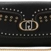 Beste Pirce 😀 Top 10 😀 Liu Jo Fortuna Dames ClutchCrossbody Tas Kunstleer - Zwart 😍 🔥