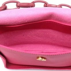 Flash-uitverkoop 👍 Coupon 👏 Dielay - Tas Dames - Ketting - PU Kunstleer - 20x15x6 Cm - Roze ❤️ 🛒 -Tassen-dames Verkoop 550x342 4